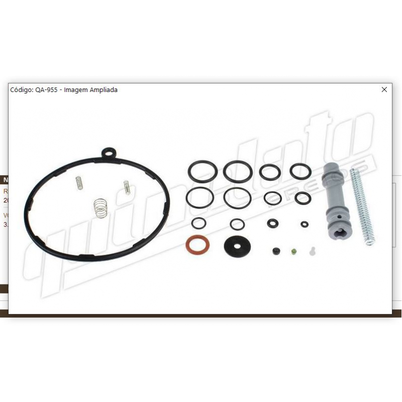 Reparo Valvula Reduzida Caixa-zf P/vv Fh/b12/n10 Lateral Motor Quinelato
