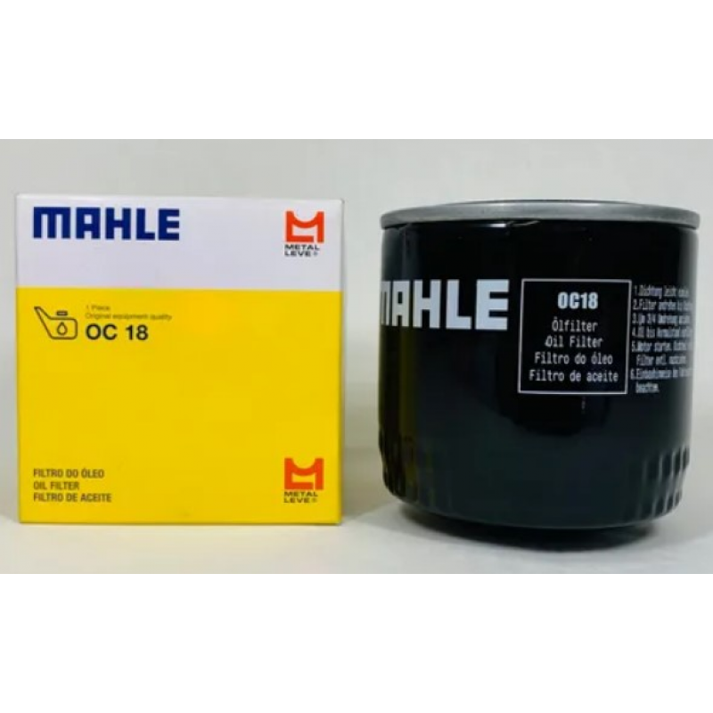 Filtro Lubrificante P/sc-tds  /turbina/ Mahle Metal Leve