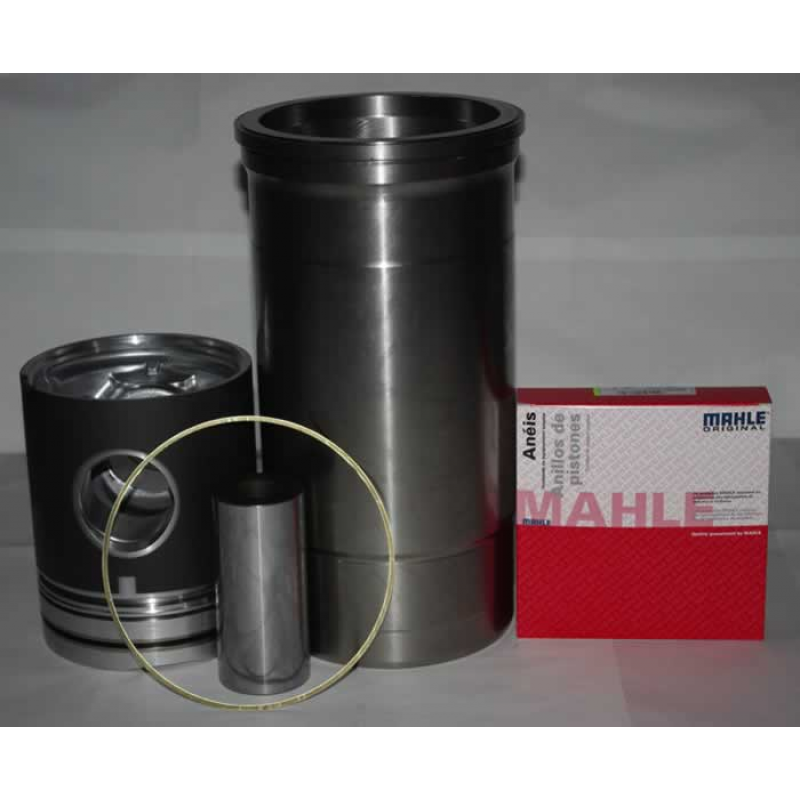 Kit Motor P/mb L/ls1938/2638  Om 457 /3 Can Sem Rebaixo AtÉ 2004 - S/anel Mahle Metal Leve