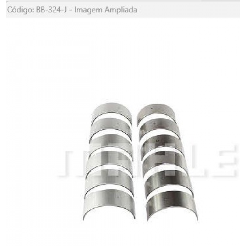 Bronzina Biela 050 P/ Om457 1938/41edc Mahle Metal Leve