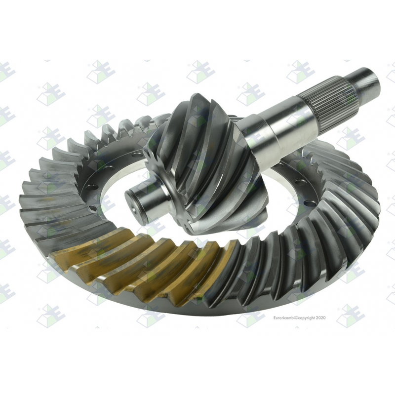 Coroa Pinhao 12x41 Scr/t124 Tracado Dif Dianteiro Euroricambi