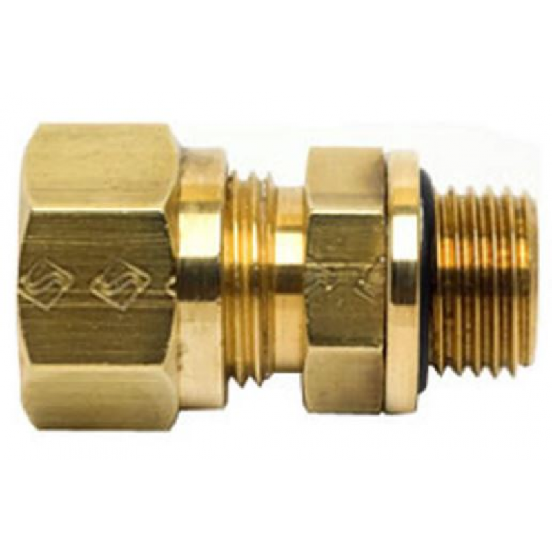 Conector Macho Rosca 16 Pra Tubo 12 Lf