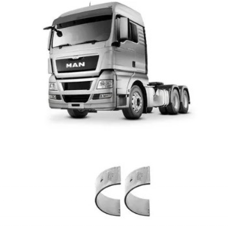 Bronzina Biela 0,25 Tgx Man/33-440/29-440/28-440 Mahle Metal Leve