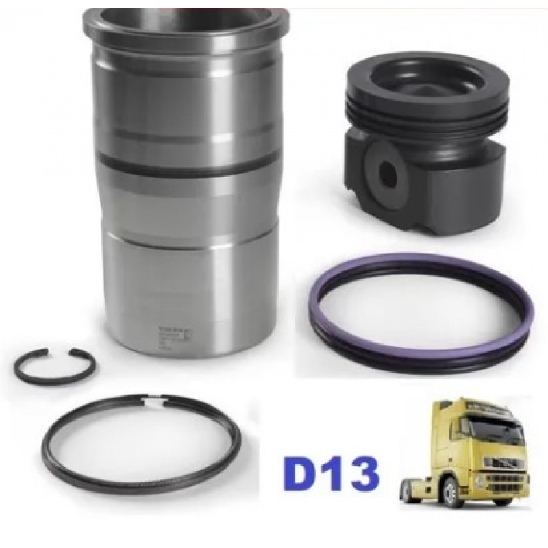 Kit Motor P/vv Fh  D13 Mahle Metal Leve