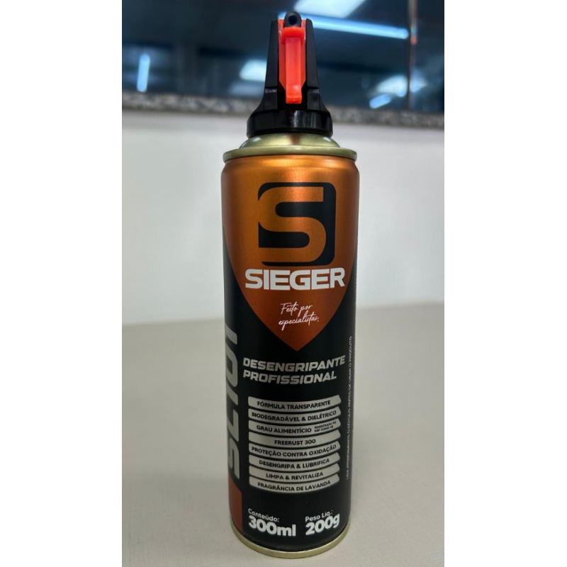 Desengripante Premium Alta Performance 300ml Melhor Que Wd40 Sieger