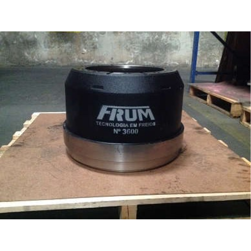 Tambor Tras Scania 112/113/143/p94/114/124/pgr  - Roda Disco - Sem Aba - Com Cinta Frum