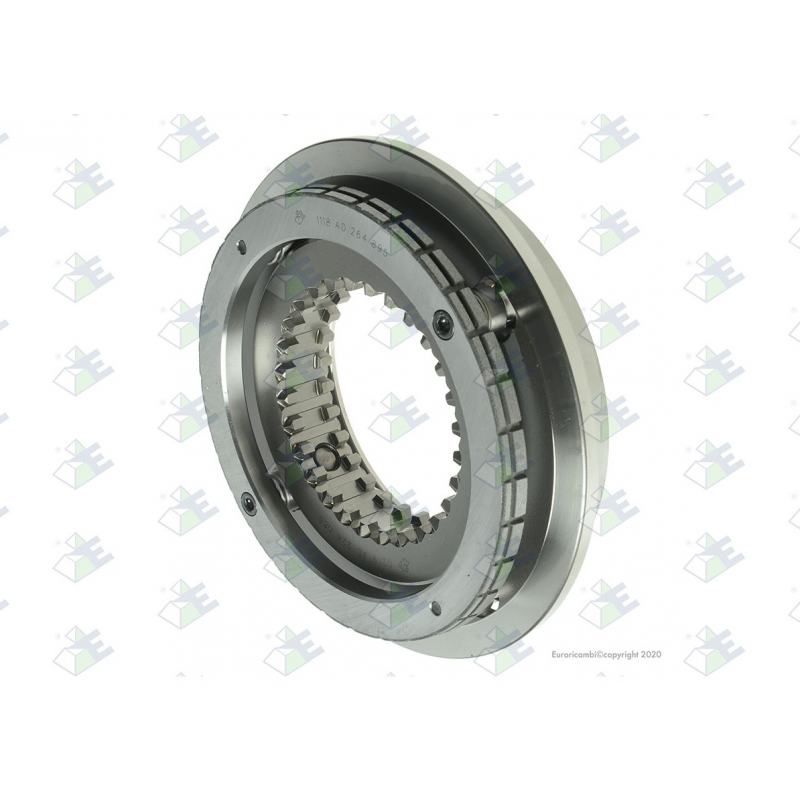 Conjunto Sincronizador P/sc110/112 1ª/rÉ Gr860/870 Euroricambi