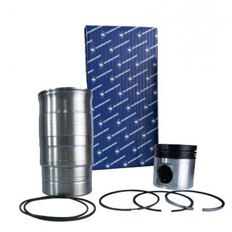 Kit Motor P/sc124-400/420 Dsc12 /articulado Evolucao  C/borracha Kolbenschmidt