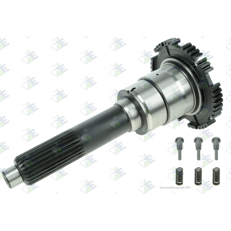 Eixo Piloto P/vv 2412c/2412d/2512c/2612d Caixa I-shift (c/pinos/molas) Euroricambi
