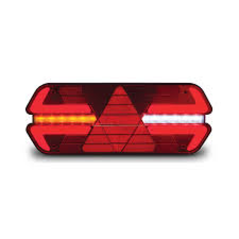 Lanterna Universal Le Triplo X 40 Led Triangulo Retrorrefletor Pradolux