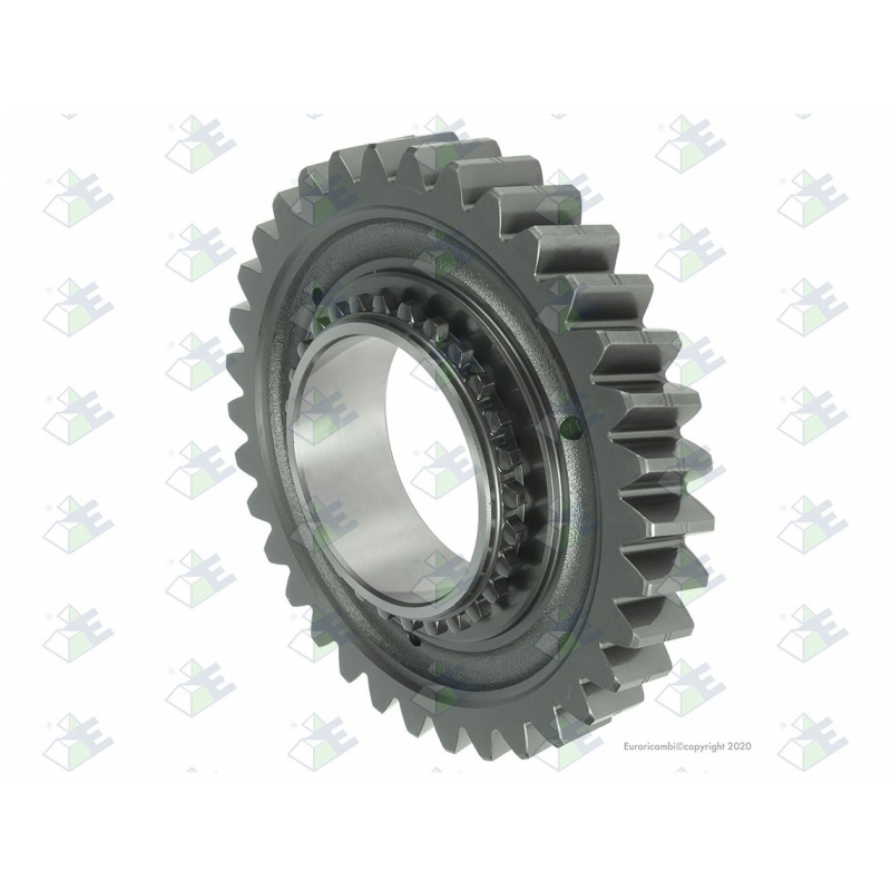 Engrenagem RÉ 34 Dentes P/vv Fh12/16 At-2412c/2412d/2512c/2612d I-shift Euroricambi