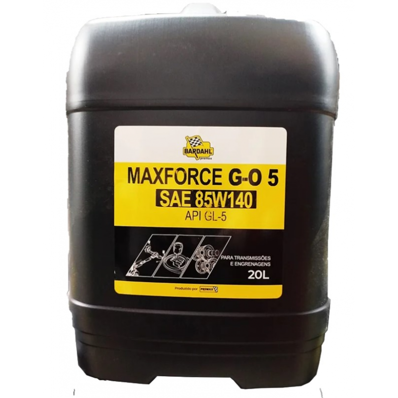 Balde 20l Oleo Gl5 85w140 Maxforce G-o 5 Bardahl