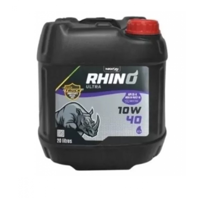 Balde 20l Oleo 10w40 Ci4 Sintetico Ultra Rhino Maxon Tec Lub