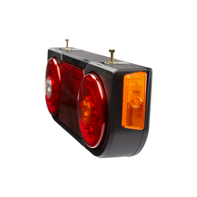 Lanterna Universal Duo Ii Le Led S/luz Placa / S/luz Lateral Braslux