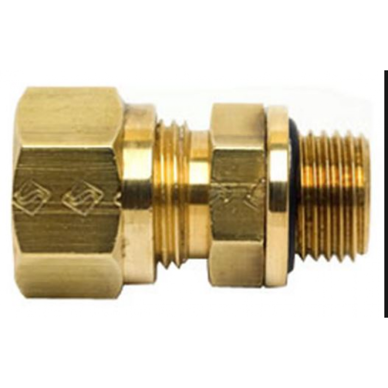 Conector Macho Rosca 10 Pra Tubo 6 Lf