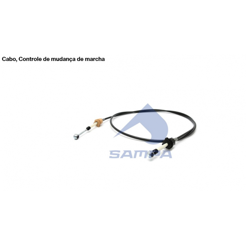 Cabo Comando P/vv Vt2214 3082mm Preto Selecao Re Sampa