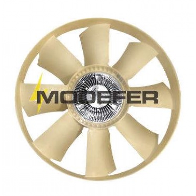 Helice Radiador 8 Pas Completa P/mb 1944s   Om457la Modefer