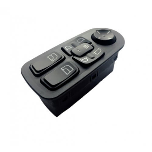 Interruptor Vidro Le Com Controle Retrovisor P/ Daf Xf 105 Aston