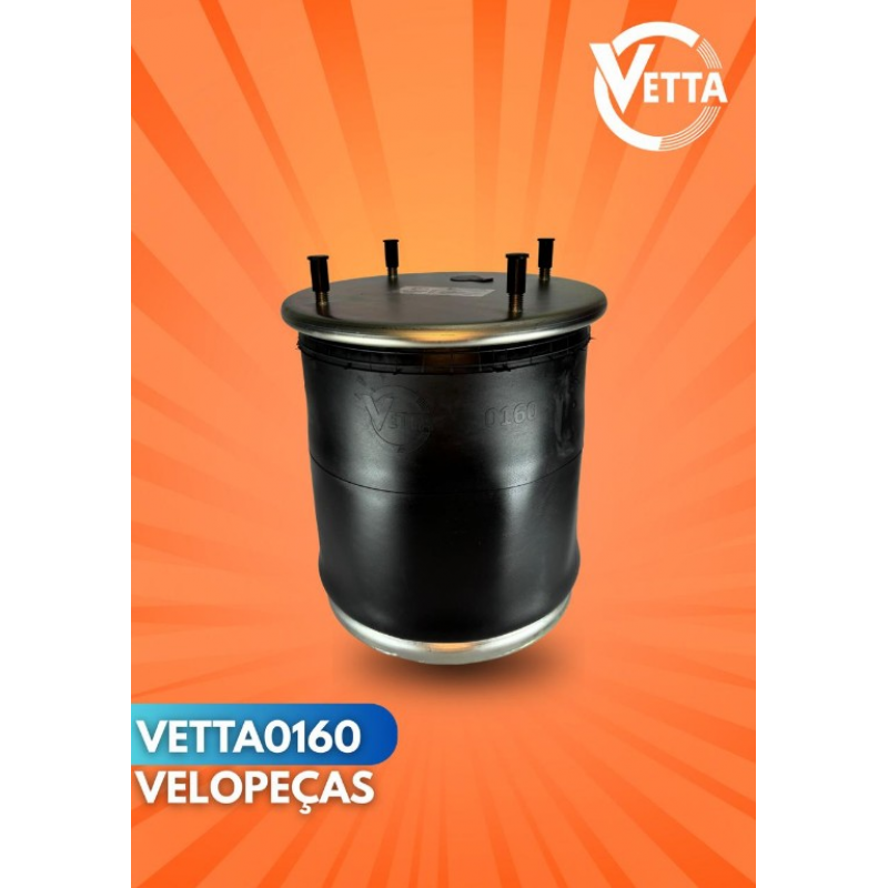 Mola Pneumatica Carreta Randon/suspensys/ibero/noma Completa Vetta
