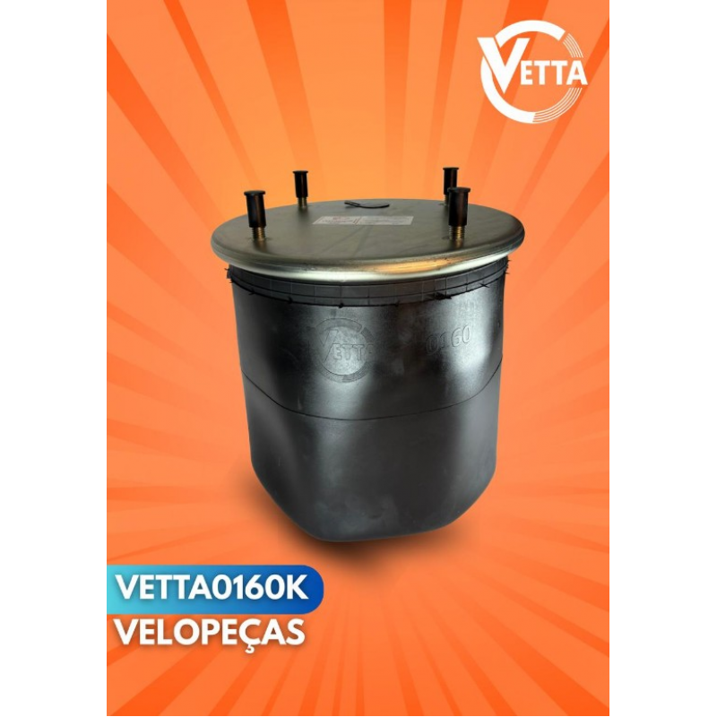 Mola Pneumatica Carreta Randon/suspensys/ibero/noma S/base Vetta