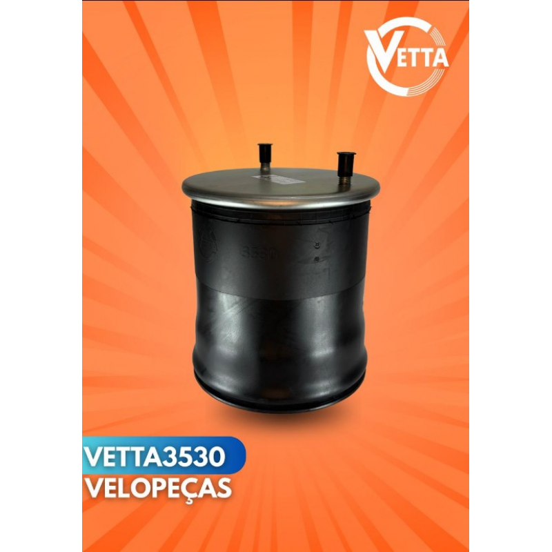 Mola Pneumatica Carreta Suspensys/randon Eixo Tas Completa Vetta