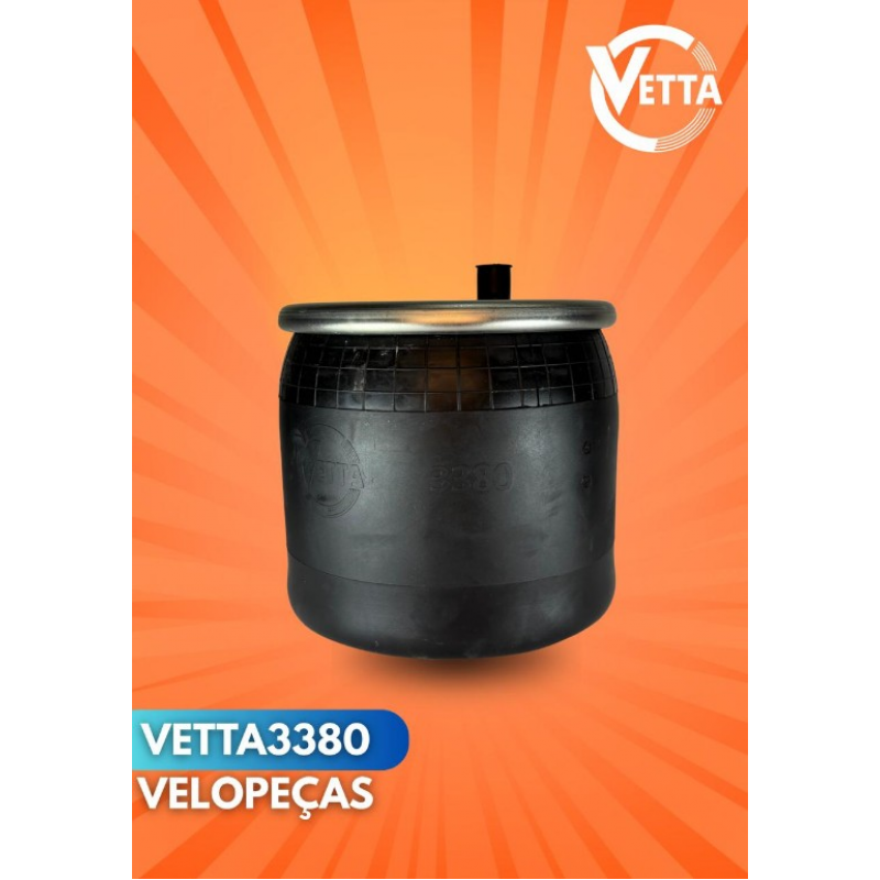 Mola Pneumatica Tracao Mb Axor Actros 2015-2022 S/ Sensor Completa Vetta